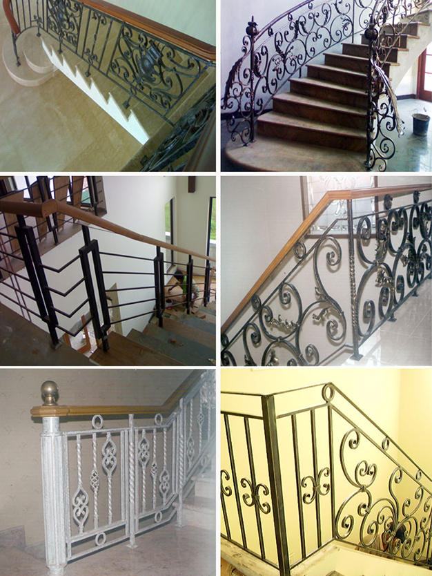 Pagar Besi, Railing, Railing Tangga, Kanopi